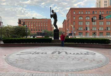 Photo of Stan Musial Statue At Busch Stadium