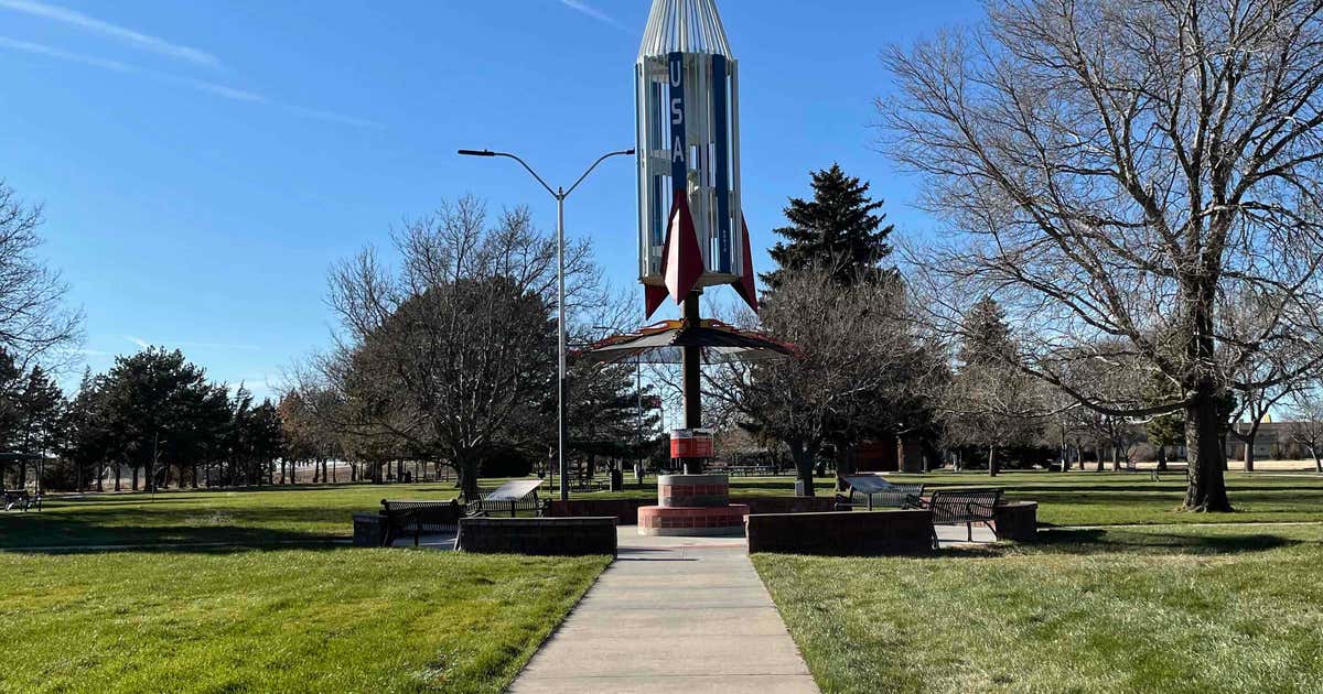 Parmer Park rocket