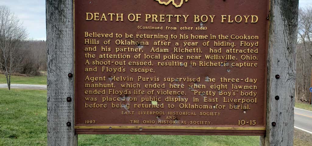 Photo of Death Of Pretty Boy Floyd Marker