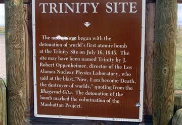 Photo of Trinity Site