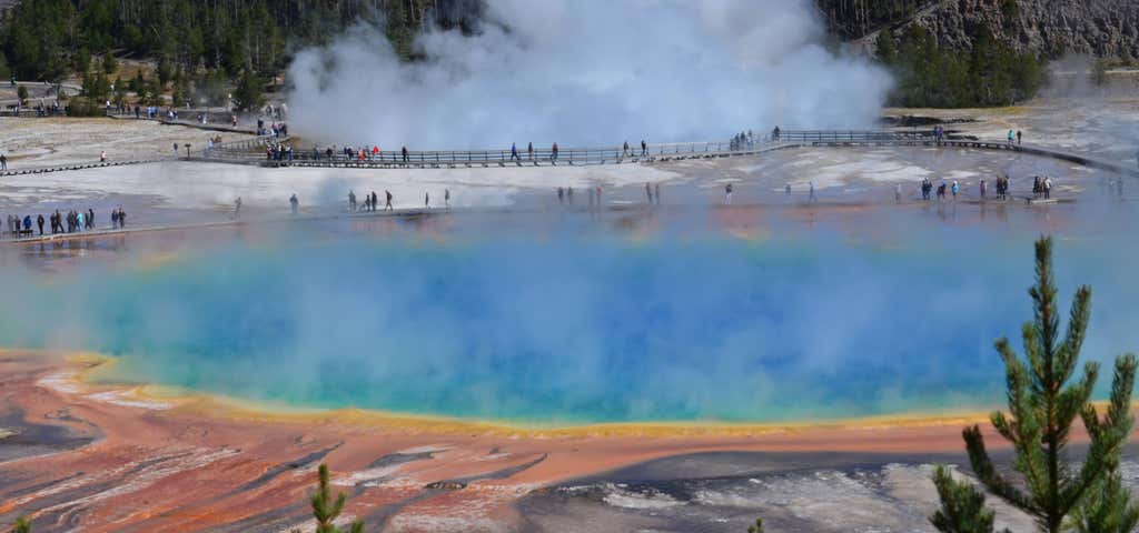 Photo of Grand Prismatic Overlook Trail