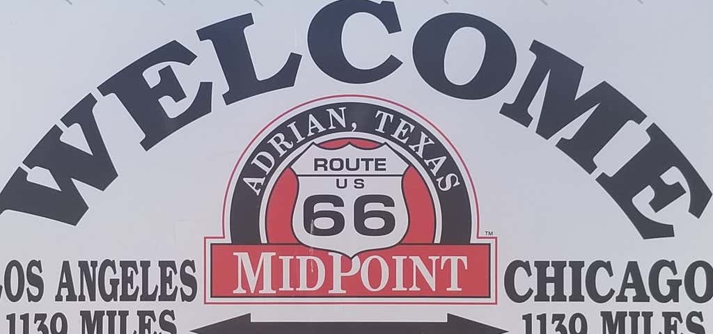 Photo of Route 66 mid point