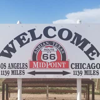 Route 66 mid point