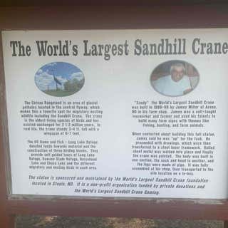 World's Largest Sand Hill Crane