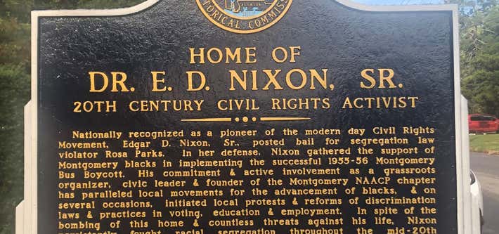 Photo of E.D. Nixon home