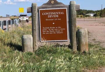 Photo of Continental Divide Historical Marker
