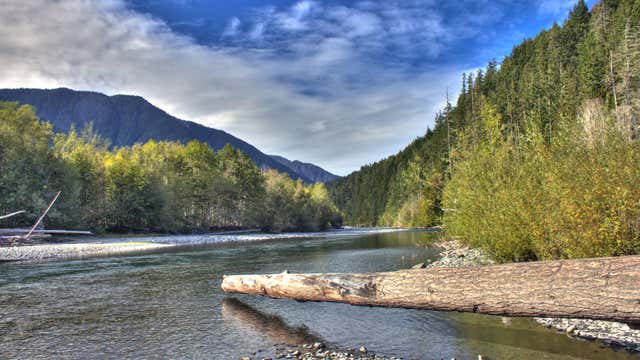 Geyser loop trail outlet