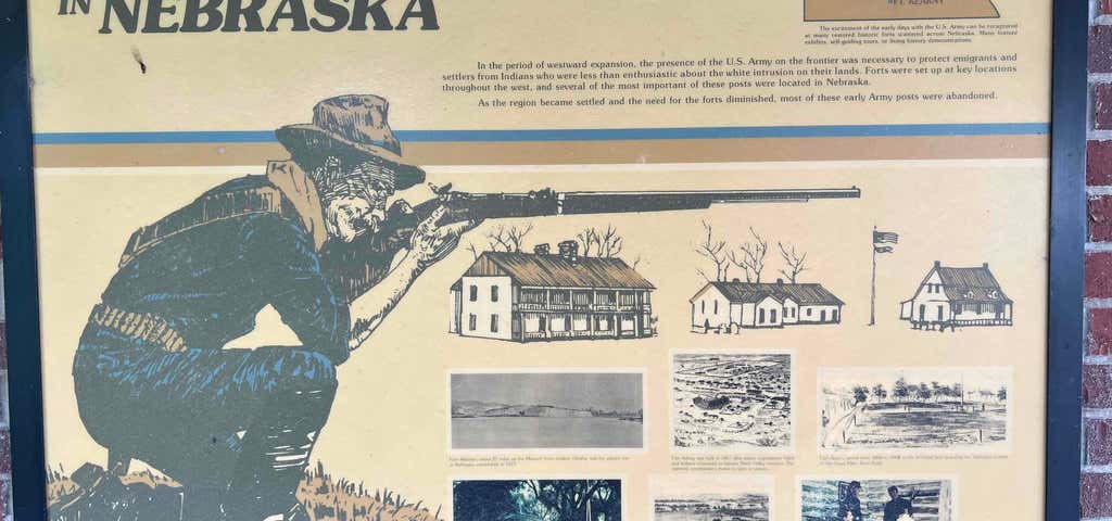 Photo of Fort Kearney Historical Marker