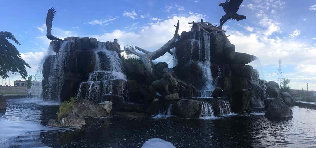 Photo of Giant Eagle Waterfall Nest