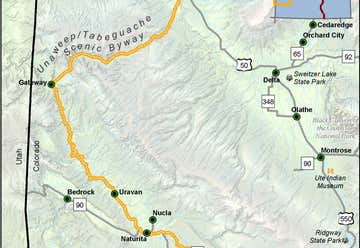 Photo of Unaweep-Tabeguache Scenic Byway