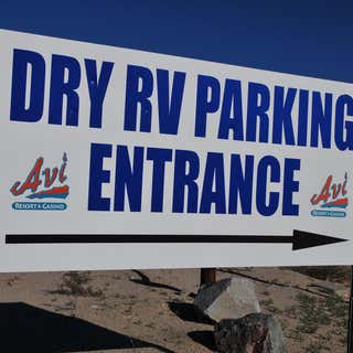 Avi Resort Casino Dry Camping