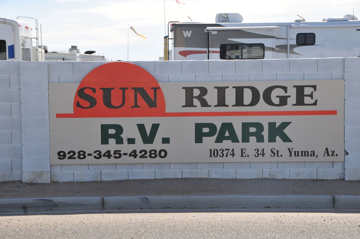 Sun Ridge 55+ RV Park, Yuma | Campendium