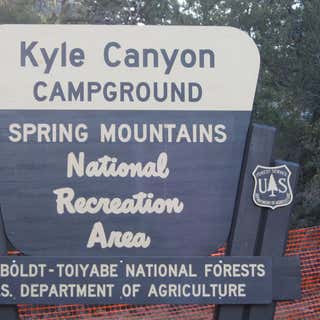 Kyle Canyon Campground
