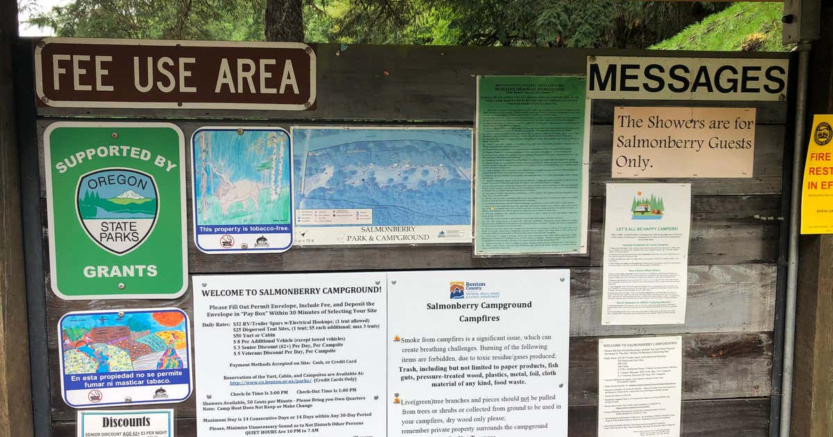 Salmonberry County Park Campground, Alsea Roadtrippers