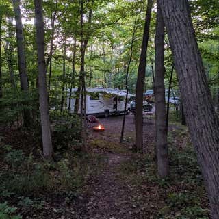 Lakeside Beach State Park Campground