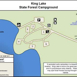 King Lake State Forest Campground