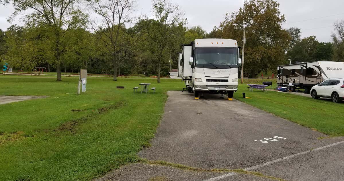 Rocky Fork State Park Campground, Hillsboro Roadtrippers