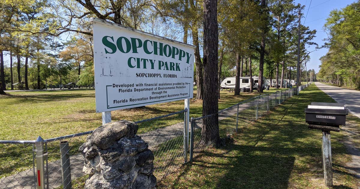 Myron B. Hodge City Park Campground, Sopchoppy Roadtrippers