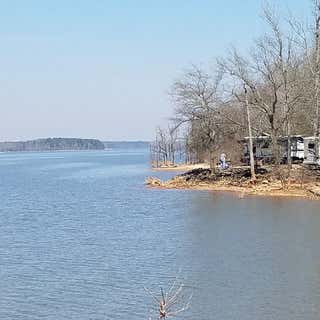 J.C. Cooper Campground at Satterwhite Point