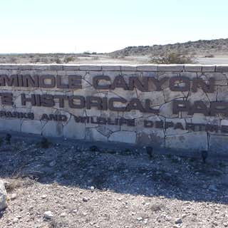 Seminole Canyon State Park Campground