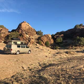 Cannonball Mesa Dispersed Camping
