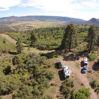 Madden Peak Road Dispersed Camping