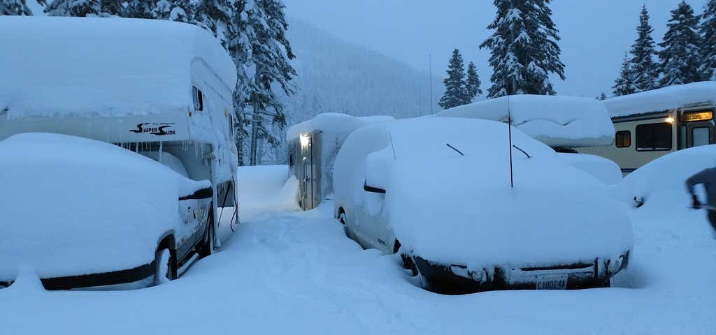 Photo of Stevens Pass Ski Resort RV Parking Lot