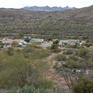 Apache Trail Dispersed Camping