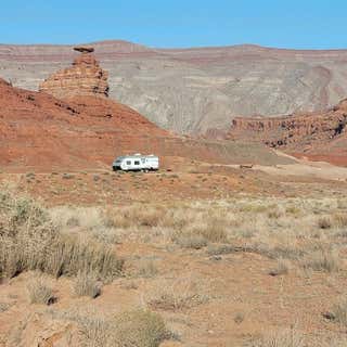 Mexican Hat Rock Dispersed Camping