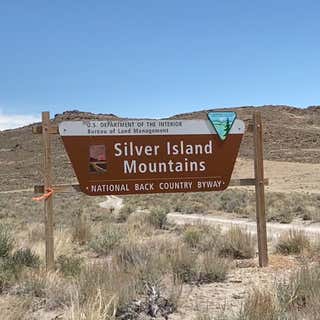 Silver Island Mountains Dry Lake Dispersed Camping