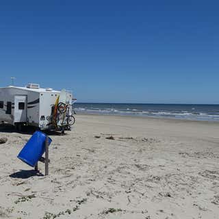 Brazoria Beach Dispersed Camping