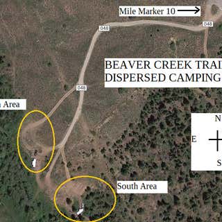 Beaver Creek Trail Dispersed Camping