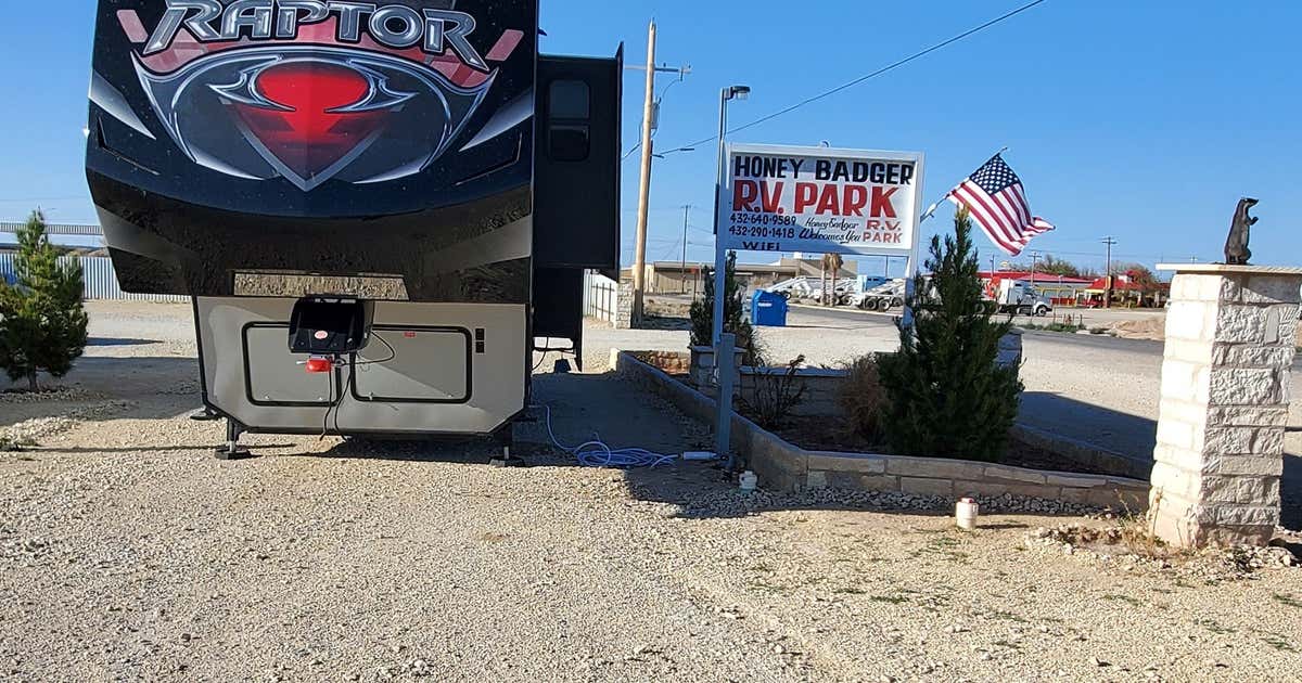 Honey Badger RV Park, Fort Stockton Roadtrippers