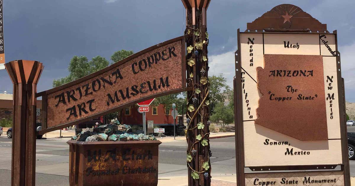 Arizona Copper Art Museum, Clarkdale Roadtrippers