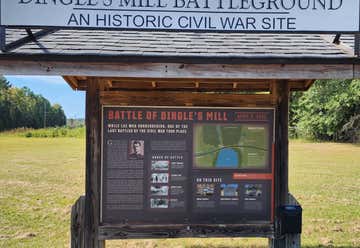 Photo of Battle of Dingle Mill Marker