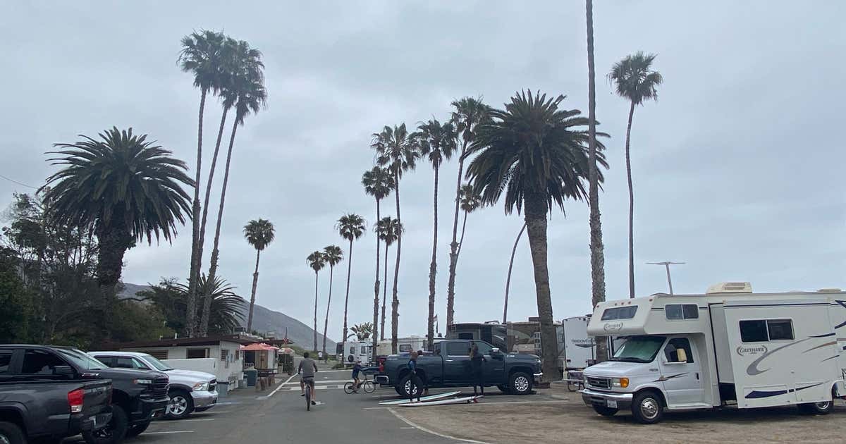 Hobson Beach Park Campground, Ventura Roadtrippers