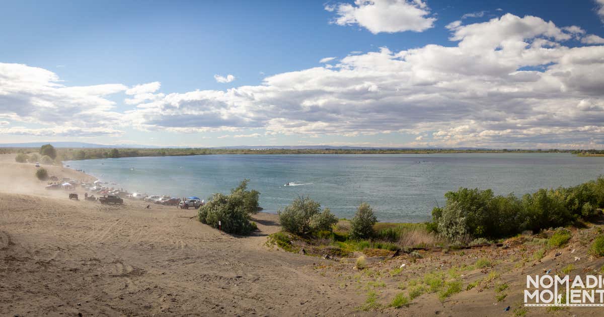 Moses Lake Mud Flats & Sand Dunes Dispersed Camping, Moses Lake