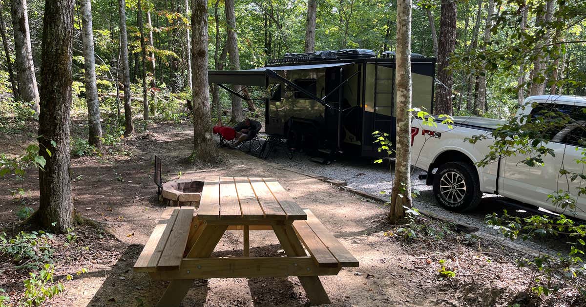 Greeter Falls Campground, Altamont Roadtrippers