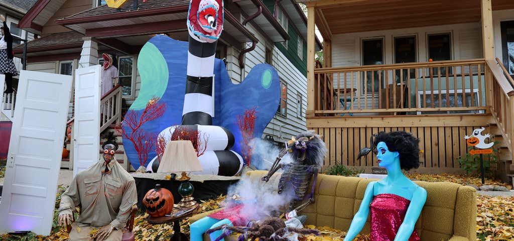 Photo of A and J's Halloween House