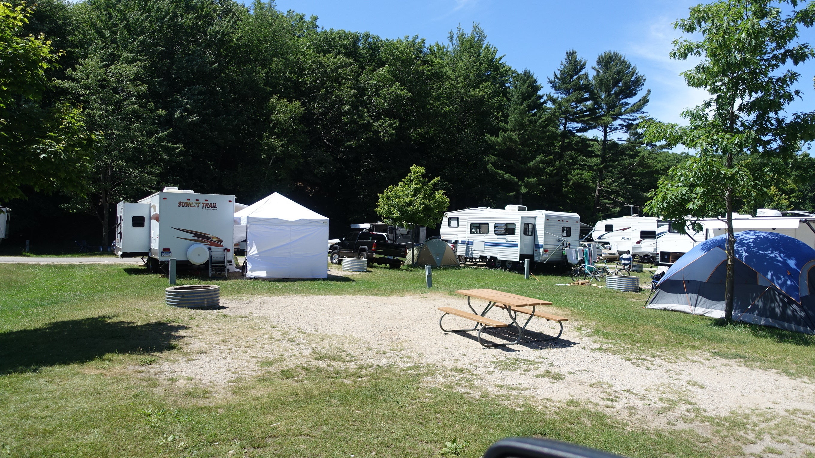 Ludington State Park Campground
