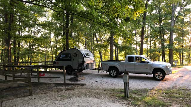 Lincoln trail outlet state park camping
