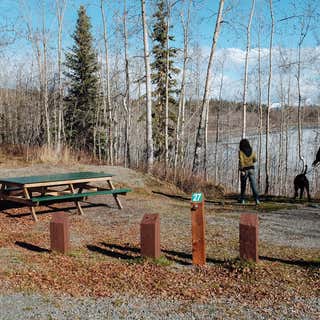 Teslin Lake Government Campground