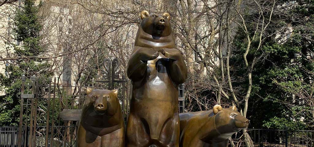 Photo of Group of Bears Statue