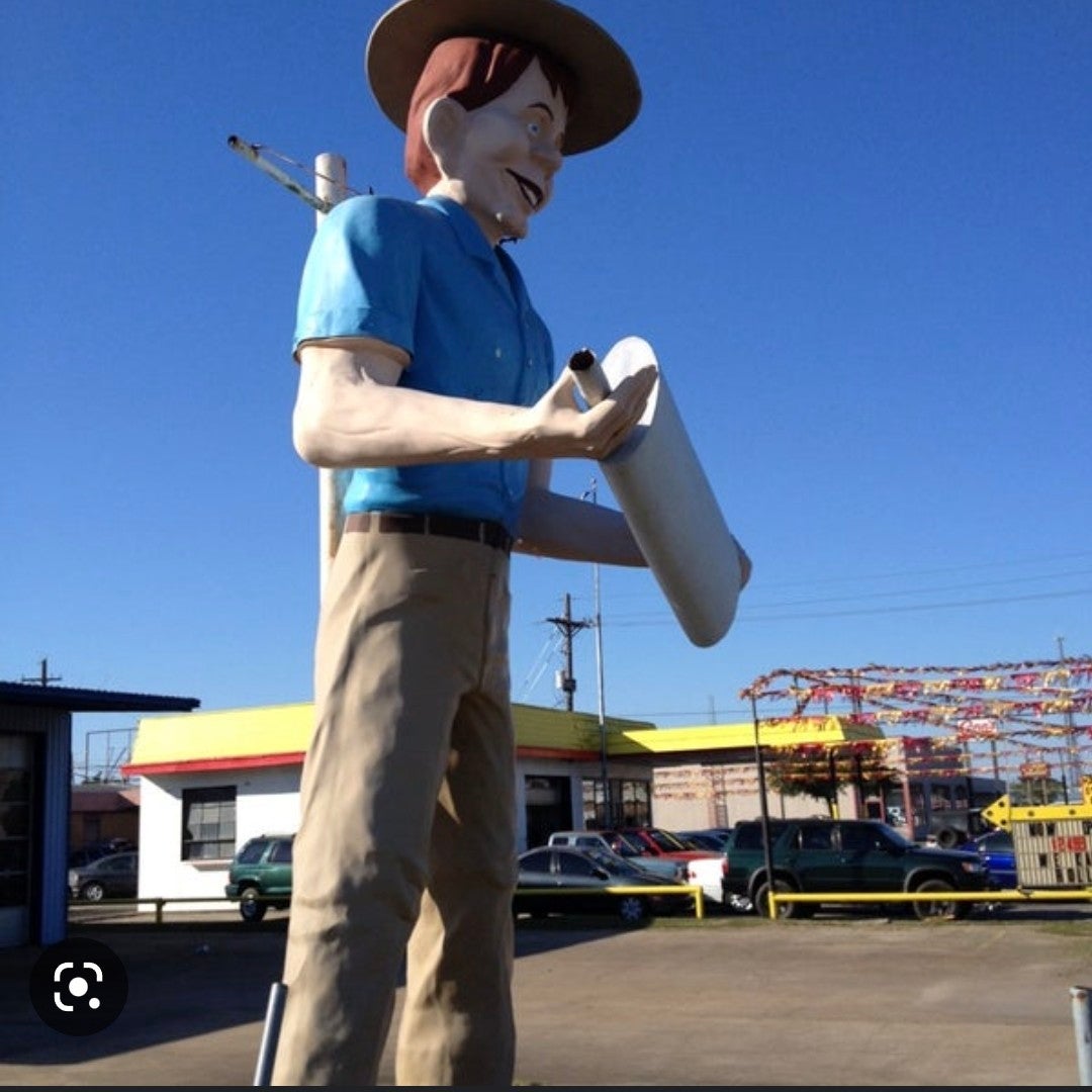 Muffler Man in Beaumont, TX