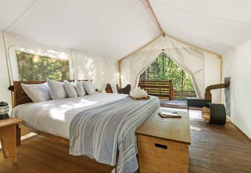 Photo of Glacier Under Canvas