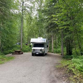 Liard River Hot Springs Provincial Park Campground