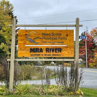 Mira River Provincial Park Campground