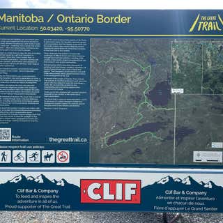 Manitoba Ontario Rest Area