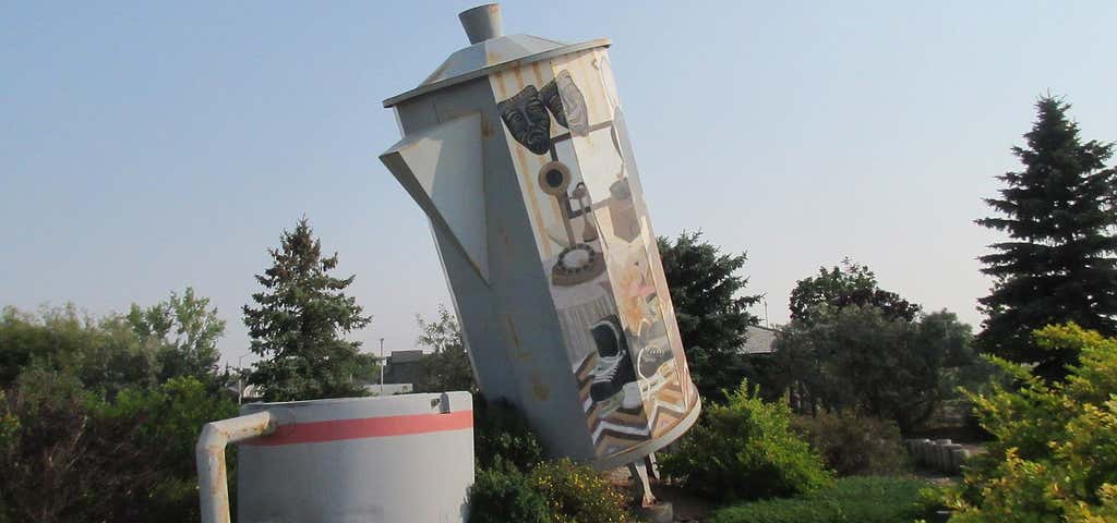 Photo of World's Largest Coffee Pot