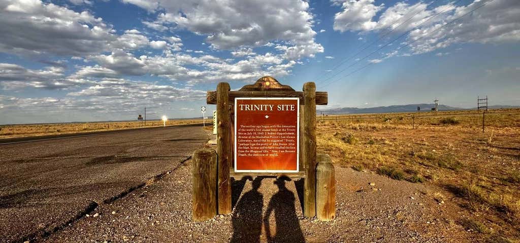 Photo of Trinty Nuclear Test Site